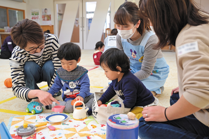 妊娠時から就学前まで保健師がサポート イメージ写真