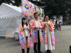 新宿御苑「伊達の農産物PRイベント」１