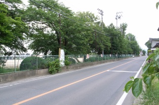 保原から梁川に向かう電車が走っていた浪江国見線の写真