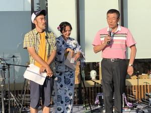 道の駅　伊達の郷　りょうぜん　夏祭り