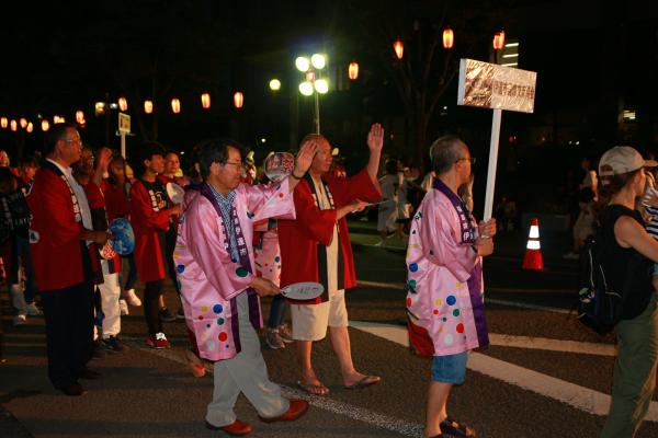 ほばらサマーフェスティバルの盆踊り