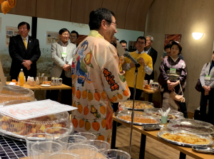 新宿あんぽ収穫交流会