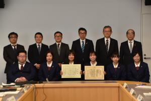 保原高校商業科「地域連携授業」活動報告会2