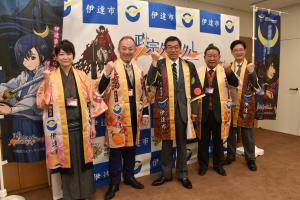 伊達な宣伝部長委嘱状交付式２