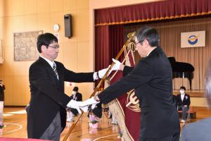 月舘中学校卒業式・閉校式2