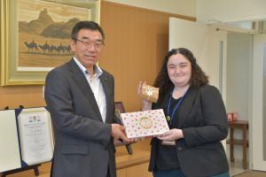 国際交流員退任式