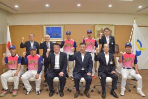 令和2年度第7回市町村対抗福島県ソフトボール大会伊達市チーム壮行会2