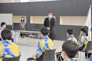 第32回市町村対抗福島県駅伝競走大会伊達市チーム壮行会１