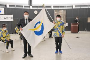 第32回市町村対抗福島県駅伝競走大会伊達市チーム壮行会2