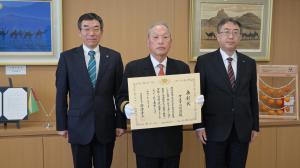 令和2年防災功労者内閣総理大臣表彰物件伝達式2