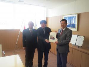 伊達市消防団再編計画の市長報告１
