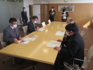 伊達市消防団再編計画の市長報告２