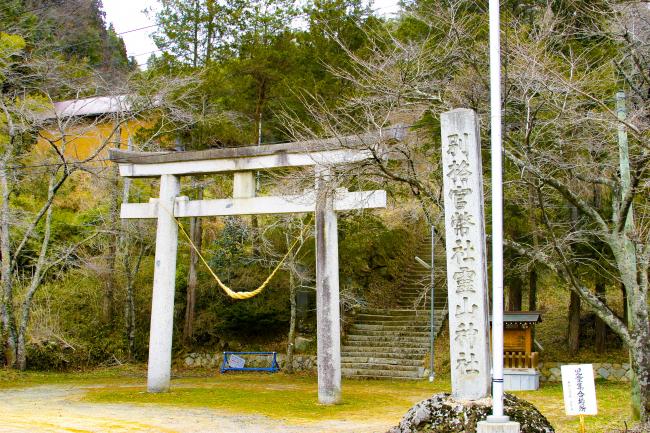 神社の鳥居の写真