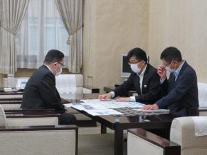 一般国道115号（福島・霊山・相馬間）整備促進期成同盟会要望活動２