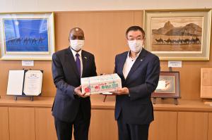ルワンダ共和国駐日大使表敬訪問1