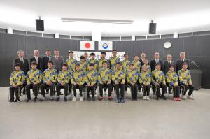 第33回市町村対抗福島県縦断駅伝競走大会（ふくしま駅伝）伊達市チーム壮行会1