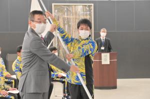 第33回市町村対抗福島県縦断駅伝競走大会（ふくしま駅伝）伊達市チーム壮行会2