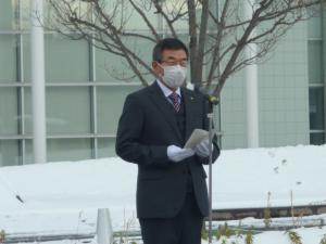 伊達市消防団消防車両配置式1