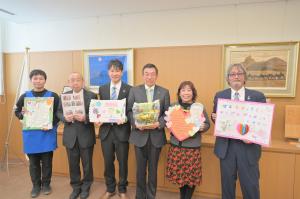 認定こども園によるバレンタイン市長訪問