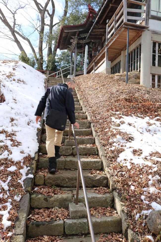 Stairway to Kannon ・ 観音堂への階段
