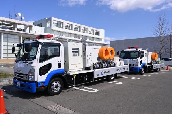 排水ポンプ車の導入について 福島県伊達市公式ホームページ