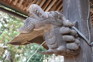 A Wooden Dragon ・ 木造の龍
