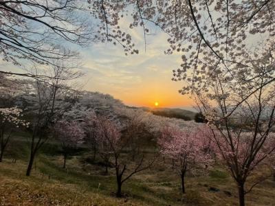 紅屋峠の夕暮れ