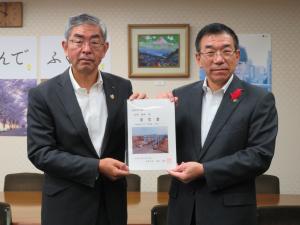福島県副知事へ要望