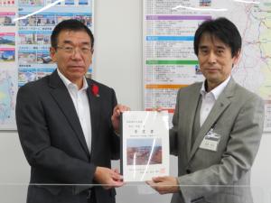 県土木部長へ要望