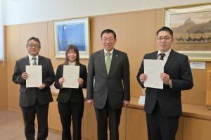 地域おこし支援員・地域プロジェクトマネージャー辞令交付式