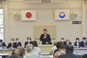 令和5年度行政推進員委嘱状交付式・伊達市経営に関する説明会・行政推進員会議