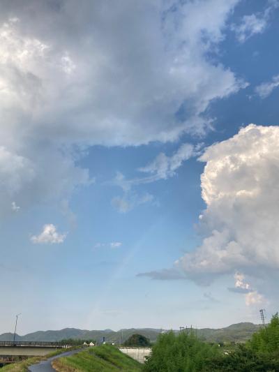 気温40度の梁川の写真