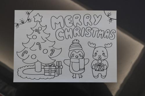 Christmas Coloring Page