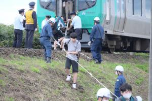 阿武隈急行乗客救出訓練