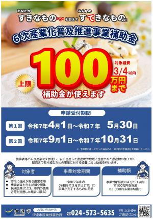 6次産業化チラシ