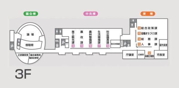 伊達市役所_庁舎3階