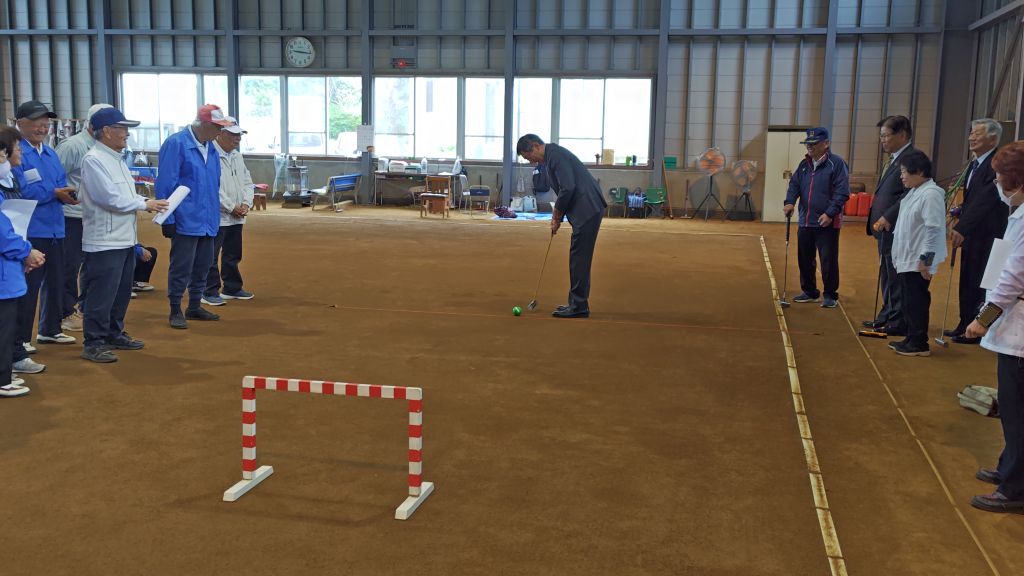 伊達市長杯ゲートボール