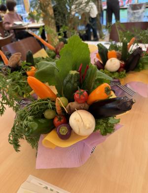野菜ブーケの写真