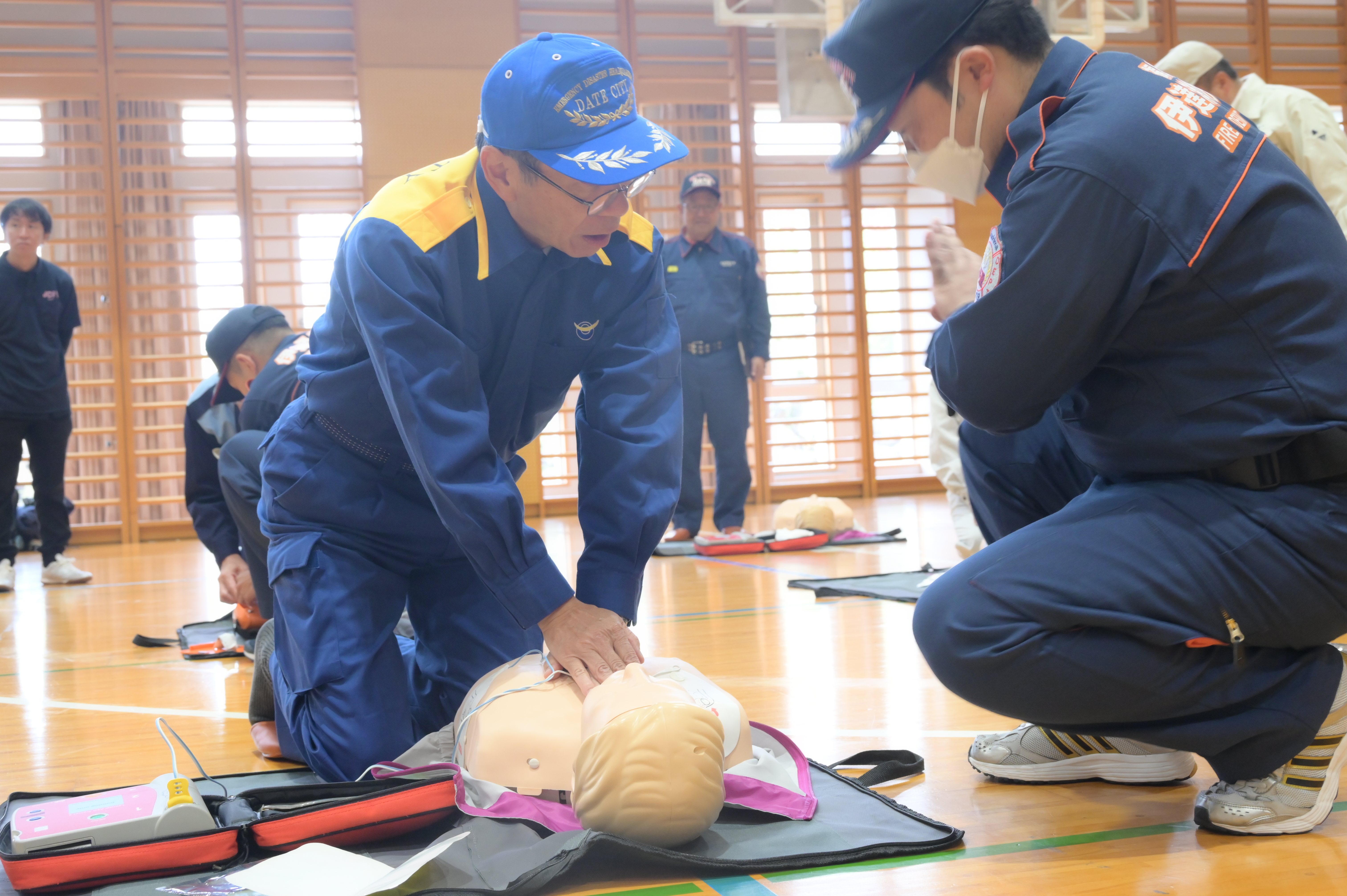 伊達市総合防災訓練