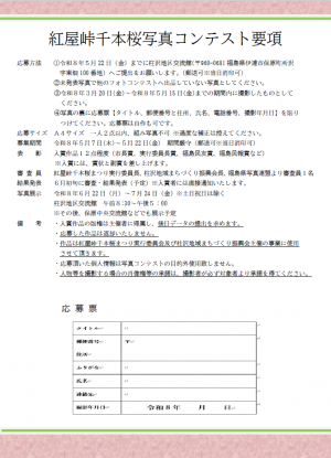 コンテスト要項