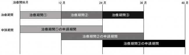一般不妊申請期限図