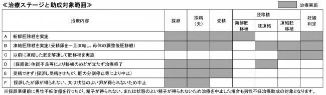 治療ステージ図