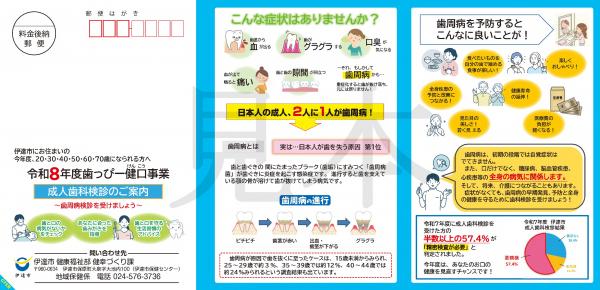 通知はがき（表）
