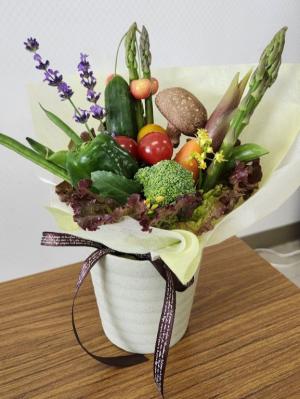 野菜ブーケの写真