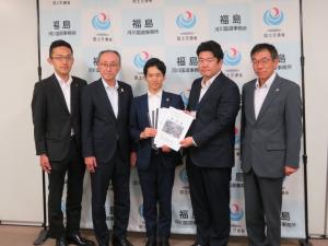 要望書手交の画像