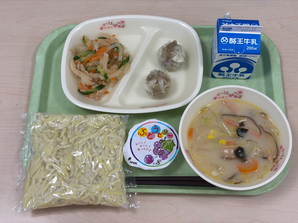 今日の給食