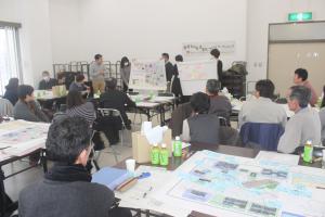 第4回歩きたくなるまちづくりワークショップの様子