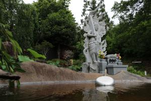A statue