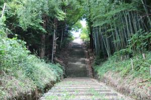 霊山神社の階段
