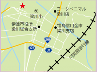 施設の地図です